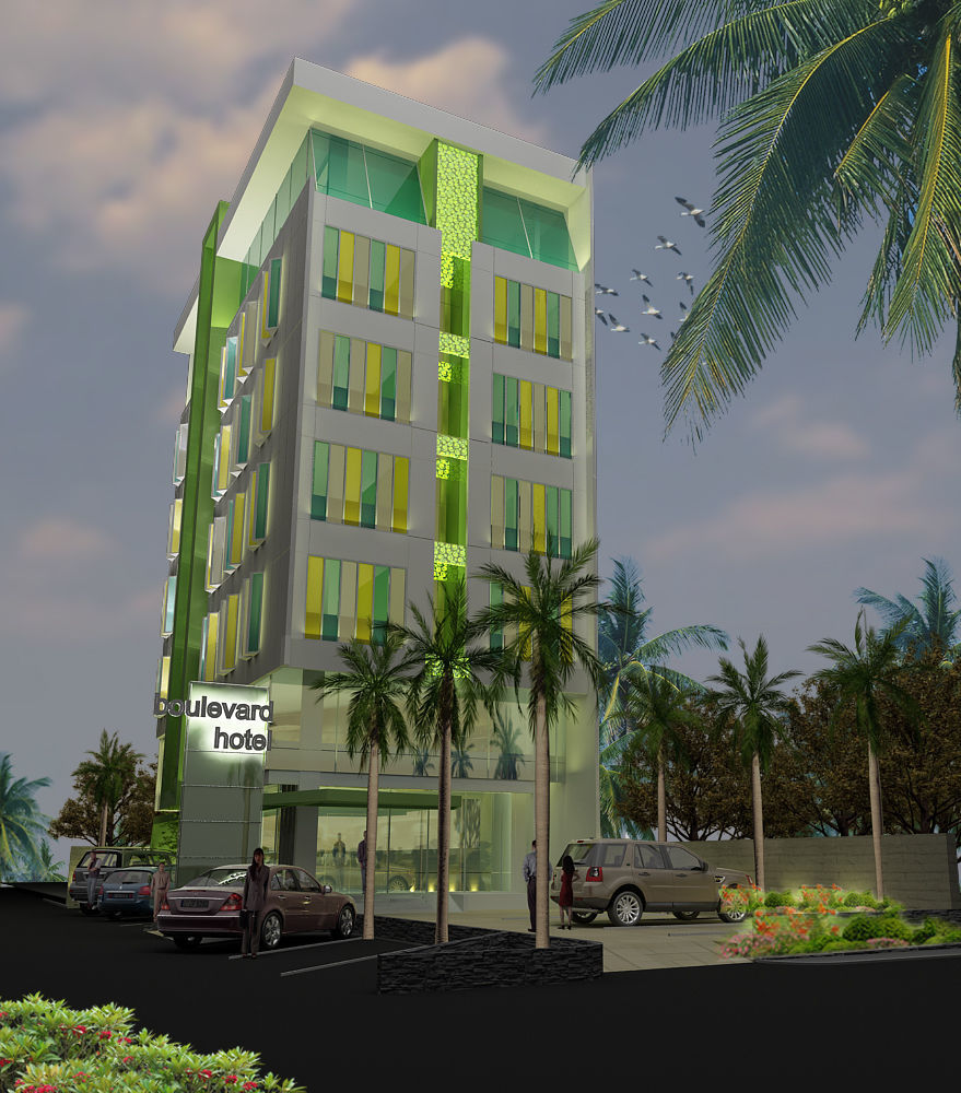 Biz Boulevard Hotel Manado Exterior foto